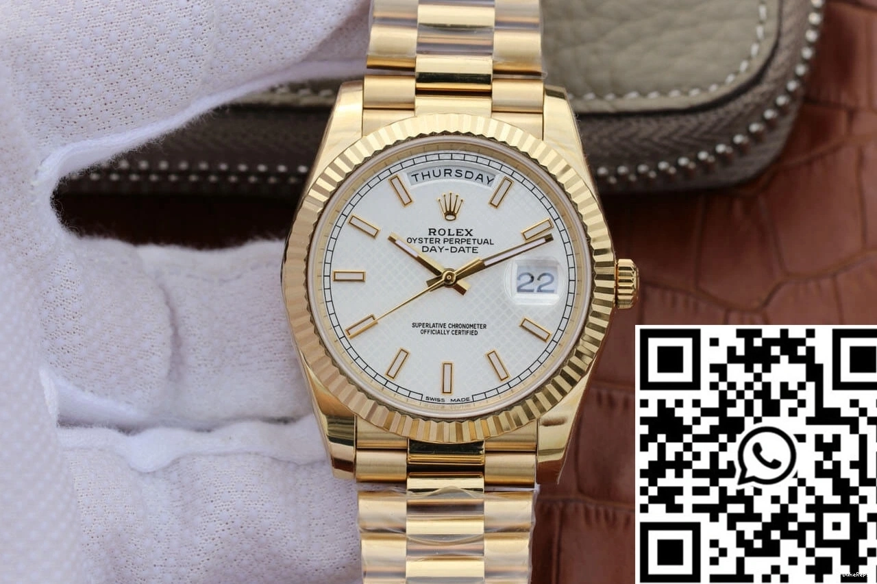 Silver EW Rolex M228238-0008 Factory Dial Day-Date 0731